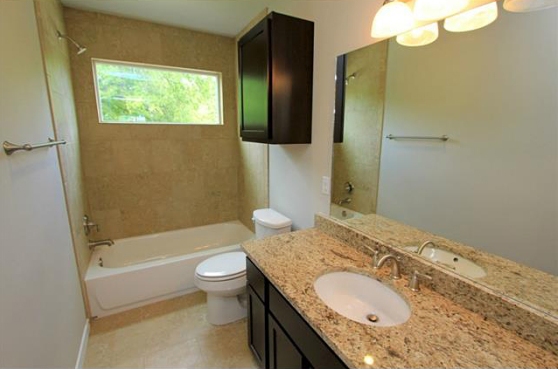 The Secondary Bathroom at 3407 Banton Road #B, Austin, Texas 78722